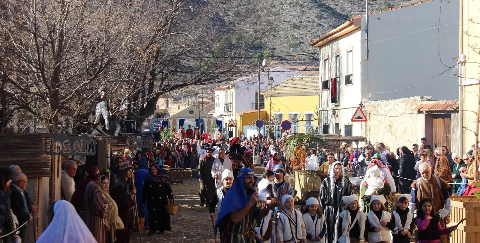Fiestas del pueblo en La Canalosa, Hondón de las Nieves